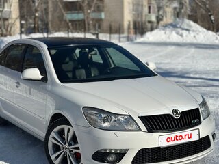 2012 Skoda Octavia RS II Рестайлинг, белый, 1370000 рублей, вид 3