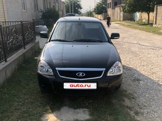 2011 Lada (ВАЗ) Priora I, чёрный, 410000 рублей, вид 1