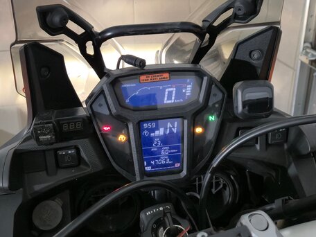 2017 Honda CRF 1000L Africa Twin, чёрный, 1250000 рублей, вид 2