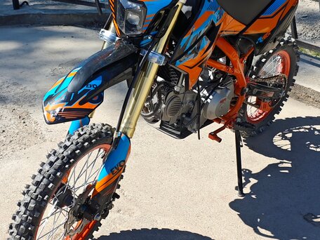 2024 Kayo Evolution YX140EM, оранжевый, 95000 рублей, вид 3
