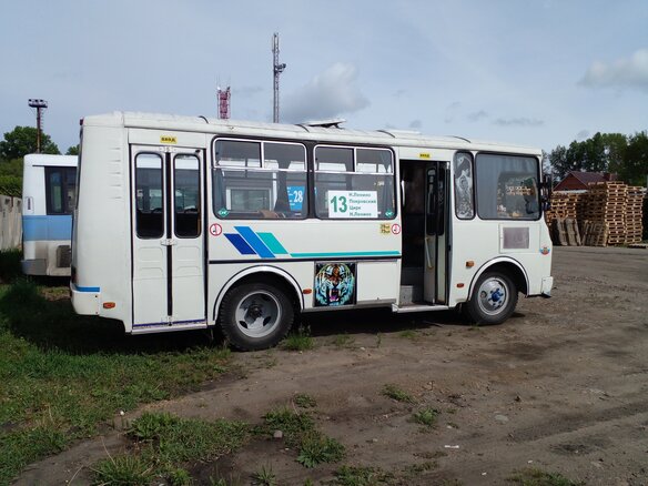 2005 ПАЗ 3205, белый, 150000 рублей
