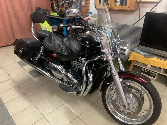 2013 Triumph Thunderbird 1600, красный, 1280000 рублей - вид 3
