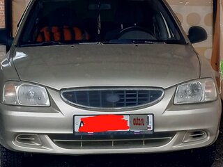 2005 Hyundai Accent ТагАЗ II, белый, 500000 рублей, вид 1