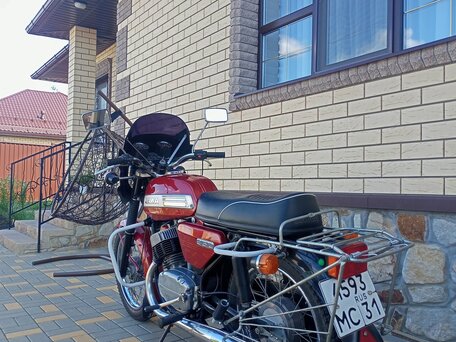 1982 Jawa 350/634, пурпурный, 385000 рублей, вид 1