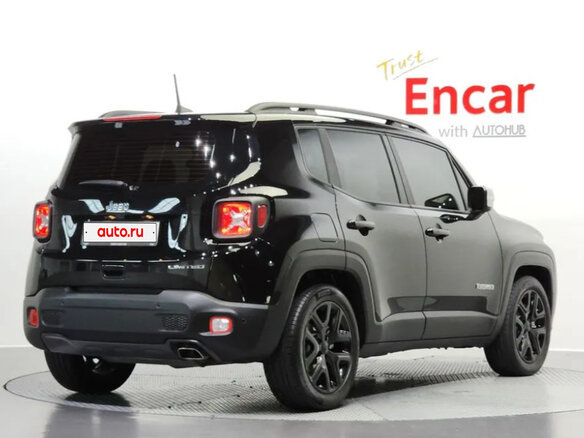 2023 Jeep Renegade I Рестайлинг, чёрный - вид 2