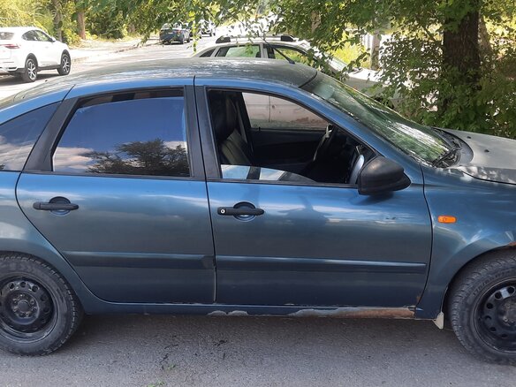 2014 Lada (ВАЗ) Granta I, серый, 350000 рублей - вид 2