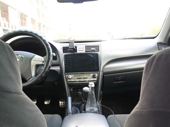 2009 Toyota Camry VI (XV40), серый, 820000 рублей - вид 4