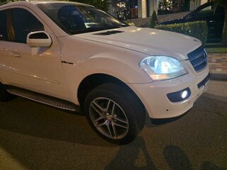 2008 Mercedes-Benz M-Класс 350 II (W164) Рестайлинг, белый, 1200000 рублей, вид 4
