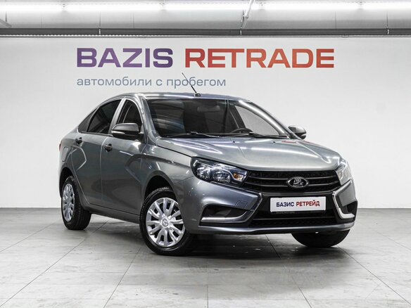 2020 Lada (ВАЗ) Vesta I, серый, 770000 рублей - вид 2
