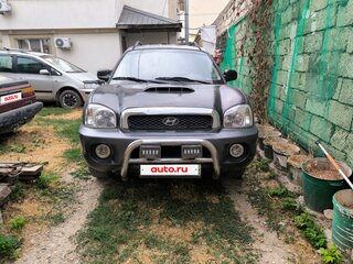 2001 Hyundai Santa Fe I, чёрный, 560000 рублей, вид 1