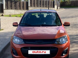2013 Lada (ВАЗ) Kalina II, оранжевый, 365000 рублей, вид 3