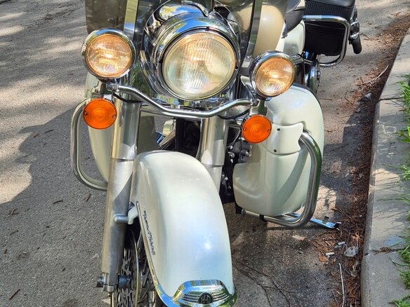 2004 Harley-Davidson Road King, белый, 891501 рублей - вид 2