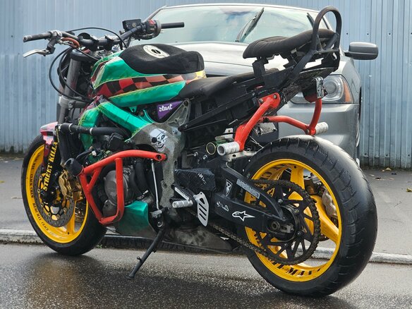 2004 Honda CBR 600RR, чёрный, 450000 рублей - вид 2