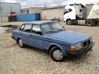 1987 Volvo 240 Series, синий, 350000 рублей, вид 3
