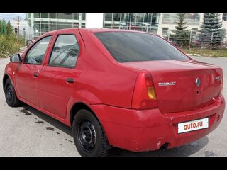 2009 Renault Logan I, красный, 219000 рублей, вид 3