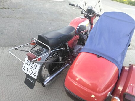 1979 Jawa 350/634, красный, 270000 рублей, вид 2