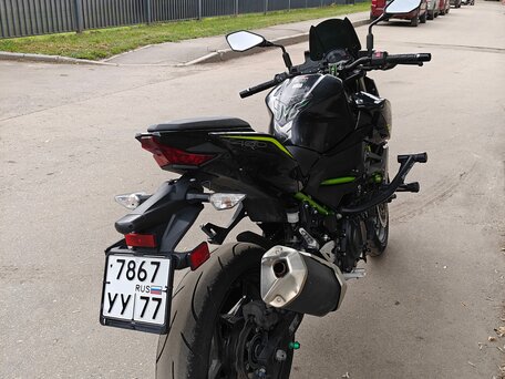 2020 Kawasaki Z 400, чёрный, 360000 рублей, вид 4