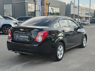 2012 Chevrolet Aveo II, чёрный, 585000 рублей, вид 5