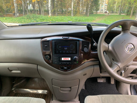 2001 Mazda MPV II (LW), чёрный, 475000 рублей - вид 6