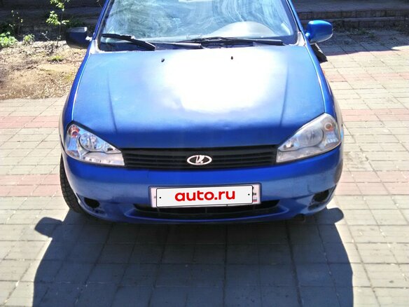 2006 Lada (ВАЗ) Kalina I, синий, 113000 рублей - вид 2