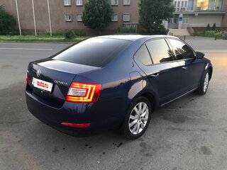 2015 Skoda Octavia III (A7), синий, 800000 рублей, вид 3