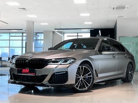 2020 BMW 5 серии 540d xDrive VII (G30/G31/G38) Рестайлинг, серый, 5700000 рублей, вид 1
