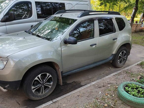 2013 Renault Duster I, бежевый, 800000 рублей - вид 6
