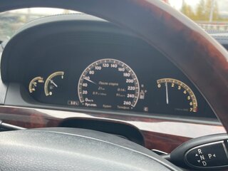 2008 Mercedes-Benz S-Класс 350 V (W221), чёрный, 1550000 рублей, вид 4