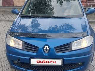 2007 Renault Megane II Рестайлинг, синий, 500000 рублей, вид 1