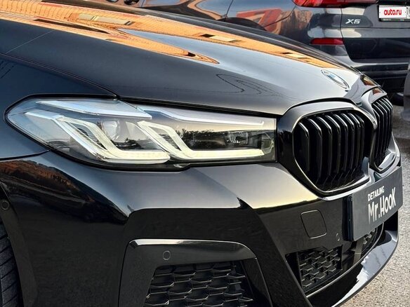 2020 BMW 5 серии 530d xDrive VII (G30/G31/G38) Рестайлинг, чёрный, 6299000 рублей - вид 5