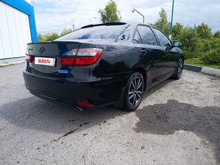 2017 Toyota Camry VII (XV50) Рестайлинг 2, чёрный, 2175000 рублей, вид 4