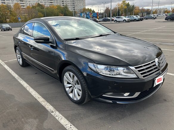 2013 Volkswagen Passat CC I Рестайлинг, чёрный, 1400000 рублей - вид 2