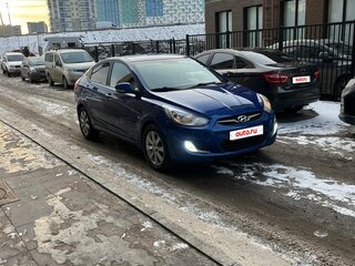 2012 Hyundai Solaris I, синий, 750000 рублей, вид 2
