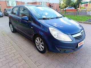 2007 Opel Corsa D, синий, 373000 рублей, вид 3