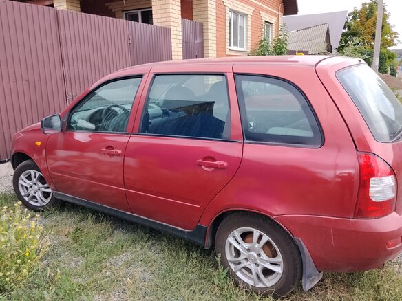 2010 Lada (ВАЗ) Kalina I, красный - вид 1