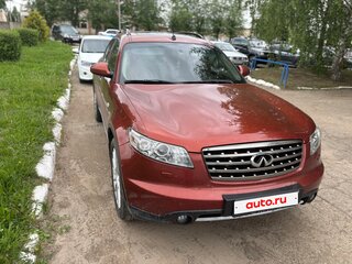 2006 Infiniti FX35 I (S50) Рестайлинг, оранжевый, 800000 рублей, вид 3