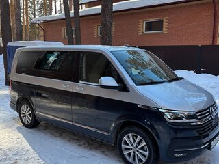 2021 Volkswagen Multivan T6 Рестайлинг, синий, 6980000 рублей, вид 4