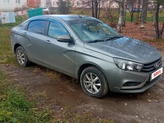 2018 Lada (ВАЗ) Vesta I, серый, 1200000 рублей, вид 2