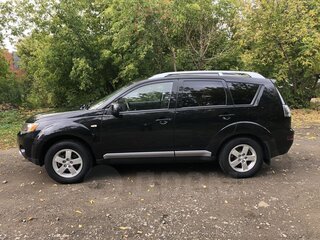 2008 Mitsubishi Outlander II, чёрный, 1450000 рублей, вид 4