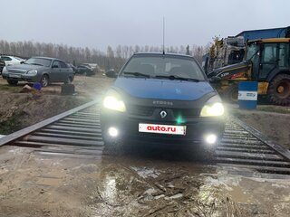 2005 Renault Symbol I Рестайлинг, синий, 200000 рублей, вид 3