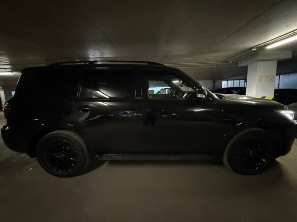 2019 Infiniti QX80 I Рестайлинг 2, чёрный, 7900000 рублей - вид 4