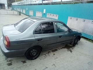 2004 Hyundai Accent ТагАЗ II, серый, 270000 рублей, вид 3