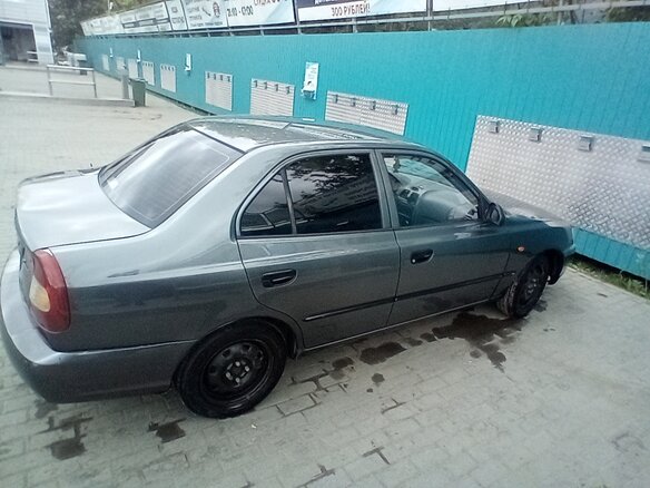 2004 Hyundai Accent ТагАЗ II, серый, 270000 рублей - вид 2