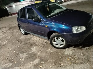 2008 Lada (ВАЗ) Kalina I, синий, 210000 рублей, вид 1