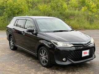 2015 Toyota Corolla Fielder XI (E160, E170, E180) Рестайлинг 1, чёрный, 1600000 рублей, вид 1
