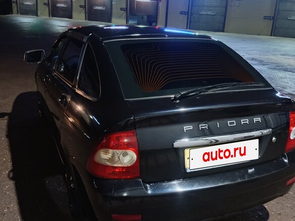 2008 Lada (ВАЗ) Priora I, чёрный, 260000 рублей - вид 3