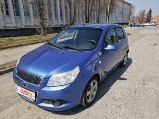 2008 Chevrolet Aveo I Рестайлинг, синий, 370000 рублей, вид 1
