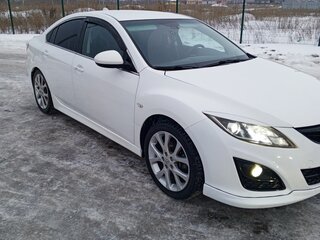 2011 Mazda 6 II (GH) Рестайлинг, белый, 830000 рублей, вид 5
