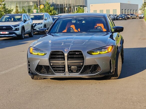 2022 BMW M3 Competition Package VI (G80), серый, 11990000 рублей - вид 2