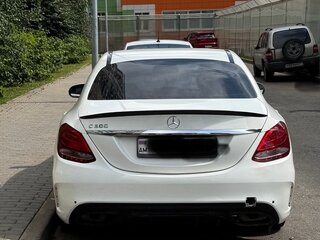 2017 Mercedes-Benz C-Класс 300 9G-TRONIC IV (W205), белый, 2500000 рублей, вид 2